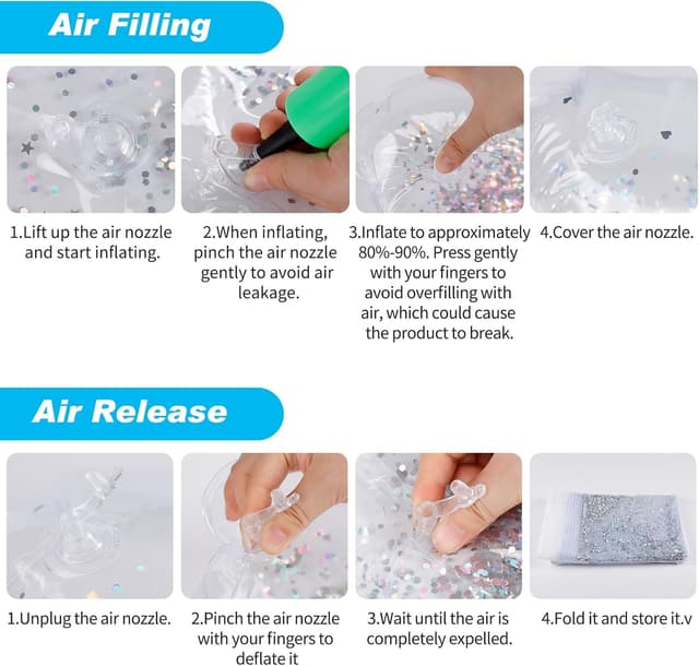 Thumbnail 6 de CYFIE Colchoneta Piscina 4 en 1, Set de 2 Flotadores 🏖