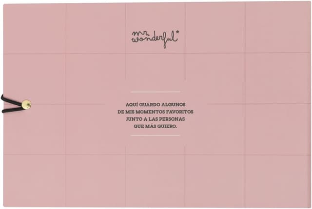 Detalle 2 de Mr. Wonderful Álbum 64 páginas 📔