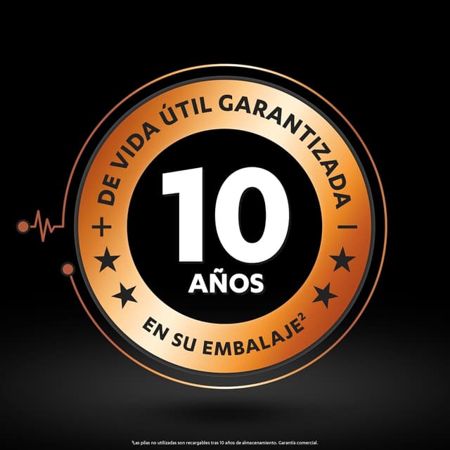 Detalle de Duracell pilas recargables AA 2.500 mAh