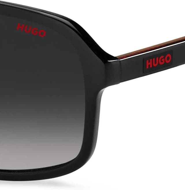 Detalle 2 de HUGO Brille HG 1195/S in Schwarz – Größe 60-13 mm