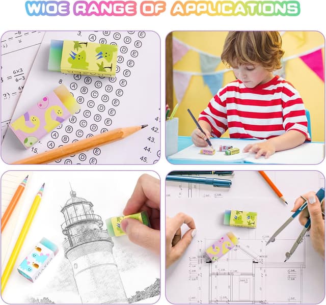 Detalle 2 de Vicloon Gomme per cancellare 4,5×2×1,5 cm ✏