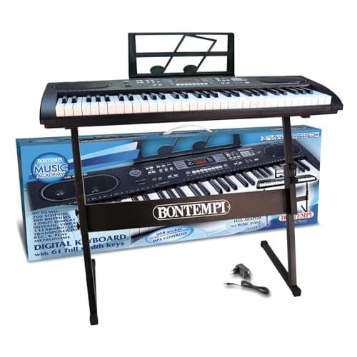 Thumbnail 4 de Bontempi HarmonyLegs Tastiera 61 teclas con patas metálicas 🎹
