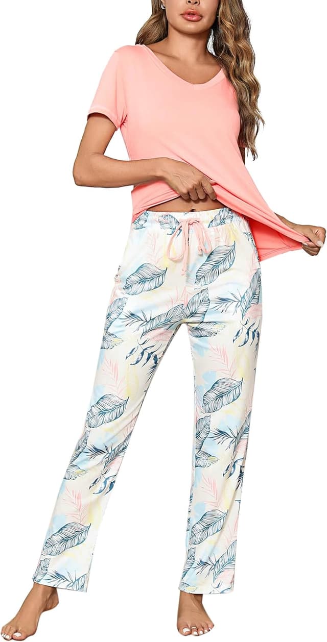 Detalle de Litherday Pijama mujer algodón S-XXL