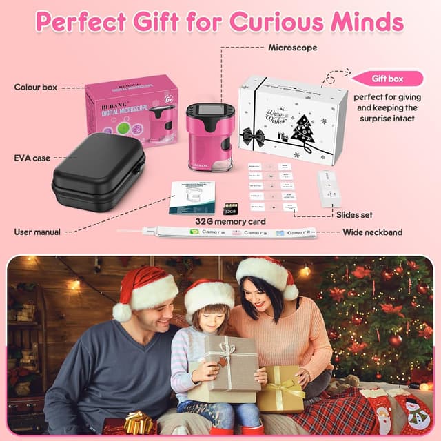 Thumbnail 5 de Microscopio de Mano 1000X 4K portátil