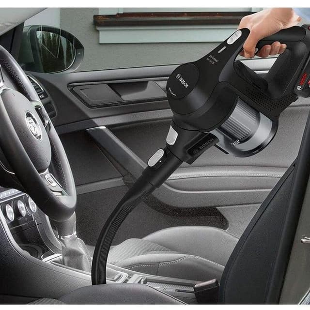 Detalle de Bosch BBS611BSC aspirador escoba sin cable de 18V con filtro HEPA