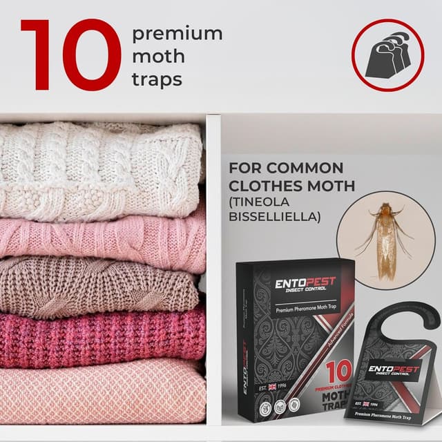 Thumbnail 2 de Entopest 10 Moth Monitoring Peds + 5 Cedar Rings