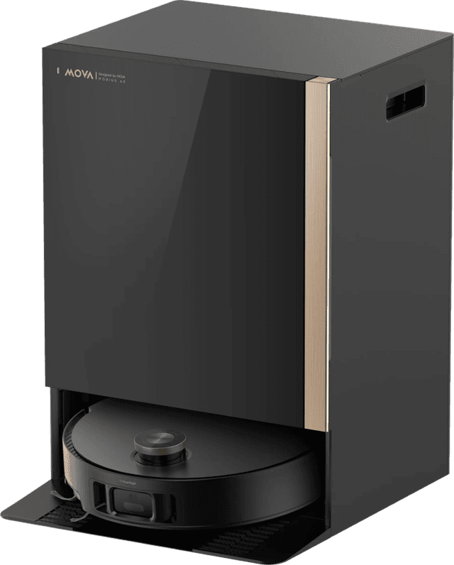 Detalle de Mova V60 Mobius Schwarz Roboterstaubsauger