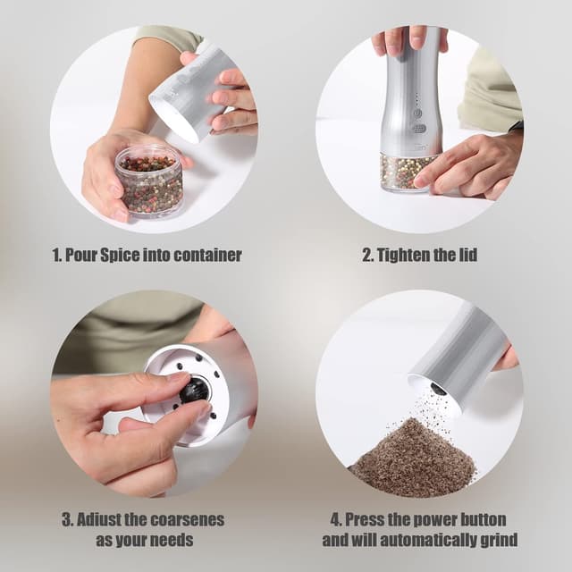 Thumbnail 4 de Moulins a Poivre Electrique, 150ml, céramique ⚙