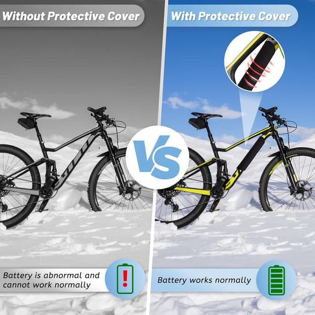 Thumbnail 5 de WUFANC Housse batterie vélo électrique adaptée 30–40 cm