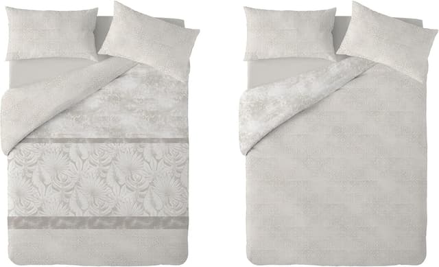 Detalle 2 de Textilhome - Funda Nórdica Reversible Ramas 🌿 para Cama 90