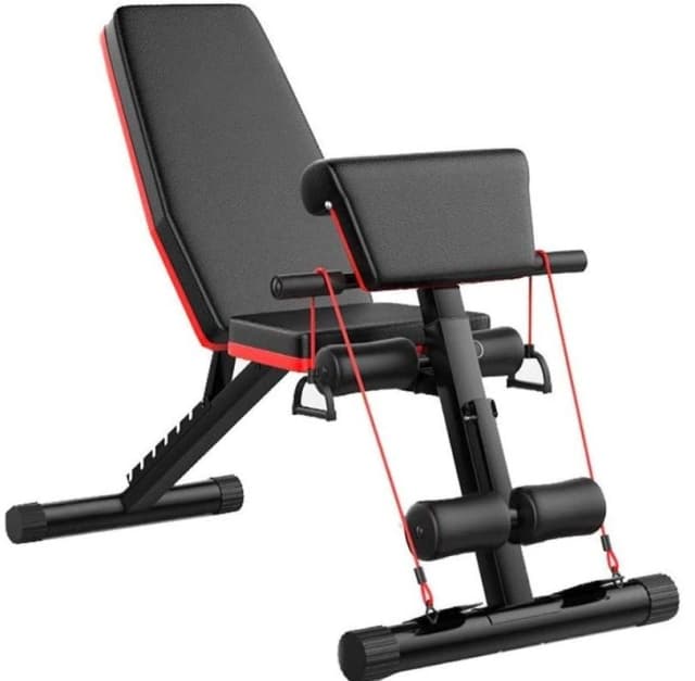 Detalle de Fitness Tech banco de abdominales 300 kg