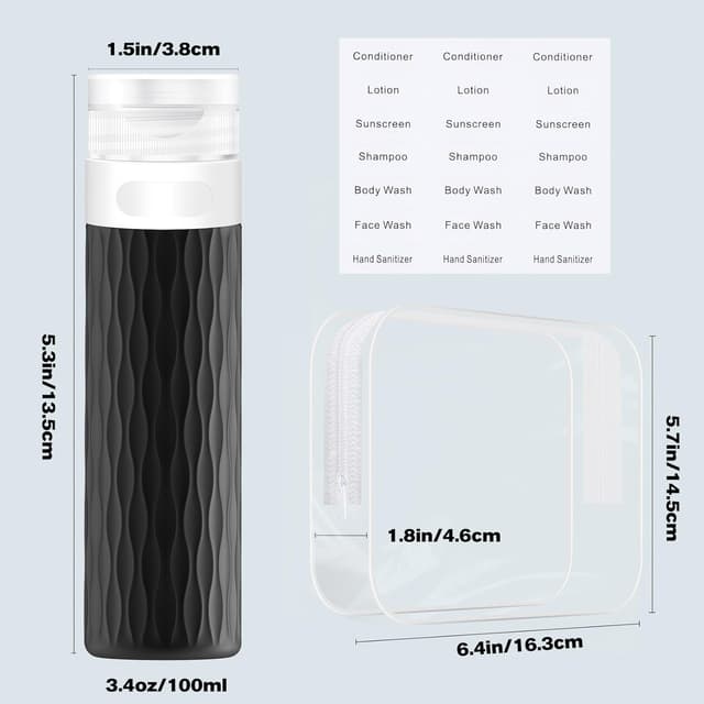 Thumbnail 3 de YEALIFE Travel Bottles 3.4oz