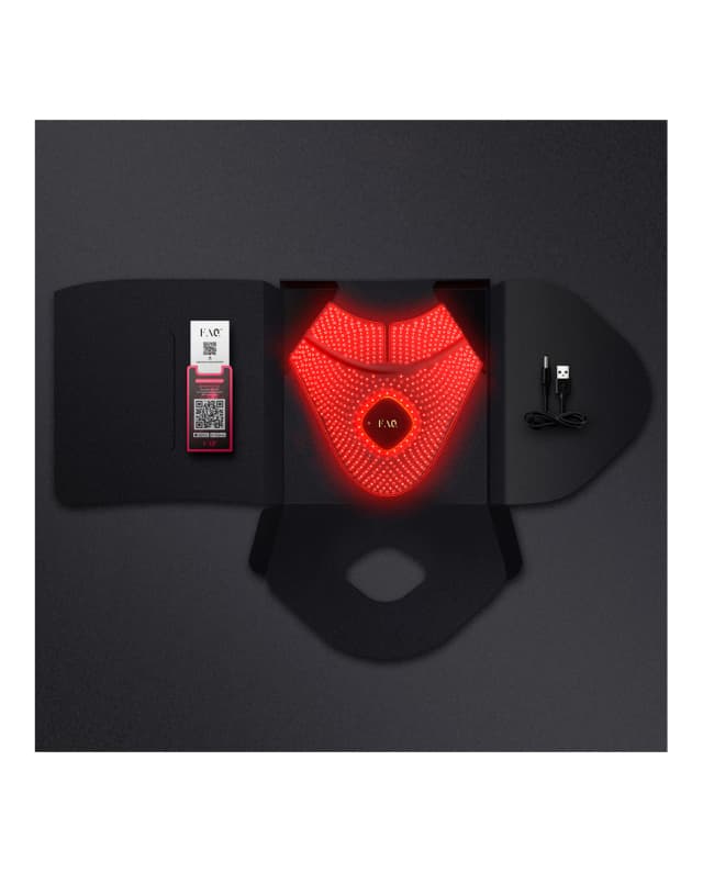 Detalle de FAQ 211 Máscara LED cuello y escote 761 puntos, 15 min