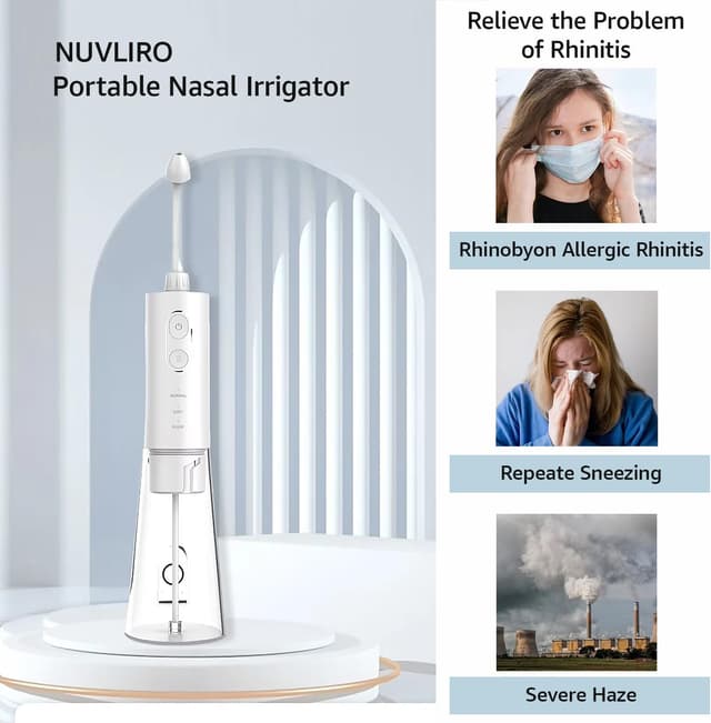 Thumbnail 5 de Gift-Ready NUVLIRO Electric Neti Pot 300ml