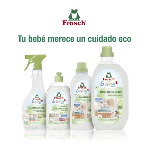 Detalle 2 de Frosch Baby Limpiador biberones y tetinas 8x500 ml