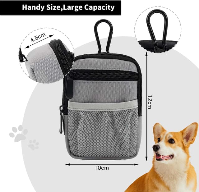 Thumbnail 6 de COOWONE Dog Treat Pouch 900D Oxford Cloth Small