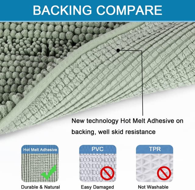 Detalle 2 de H.VERSAILTEX Bath Rug 20 x 32 in