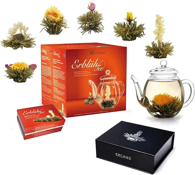 Thumbnail 8 de Creano Té Flowers Regalo con 12 Flores Magnéticas