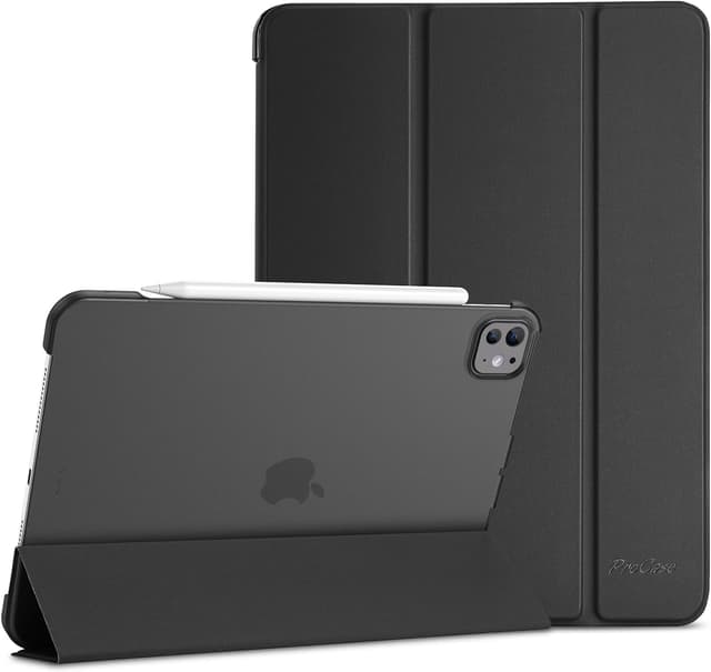 Detalle de ProCase Hülle für 11" iPad Pro (M5 2025 / M4 2024) – dünnes Smart Case Cover in Schwarz