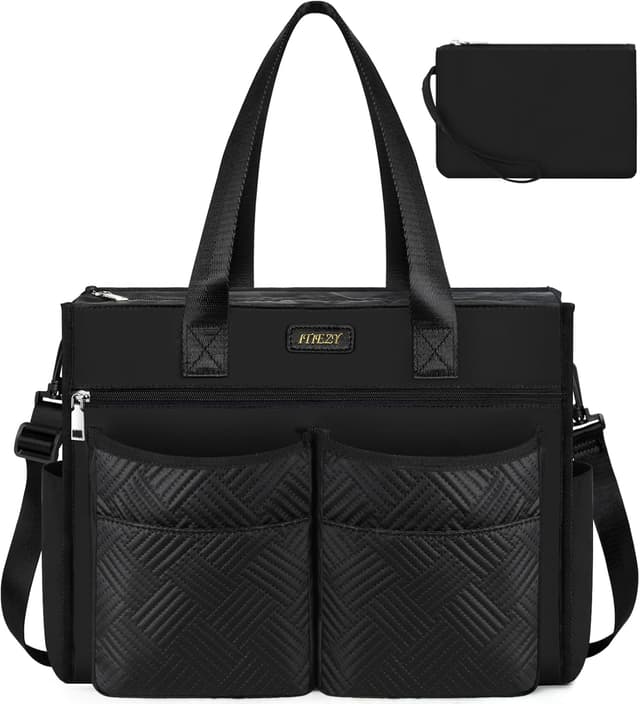 Detalle de ITIEZY Shopper Tasche Damen Groß 41x14x32 cm