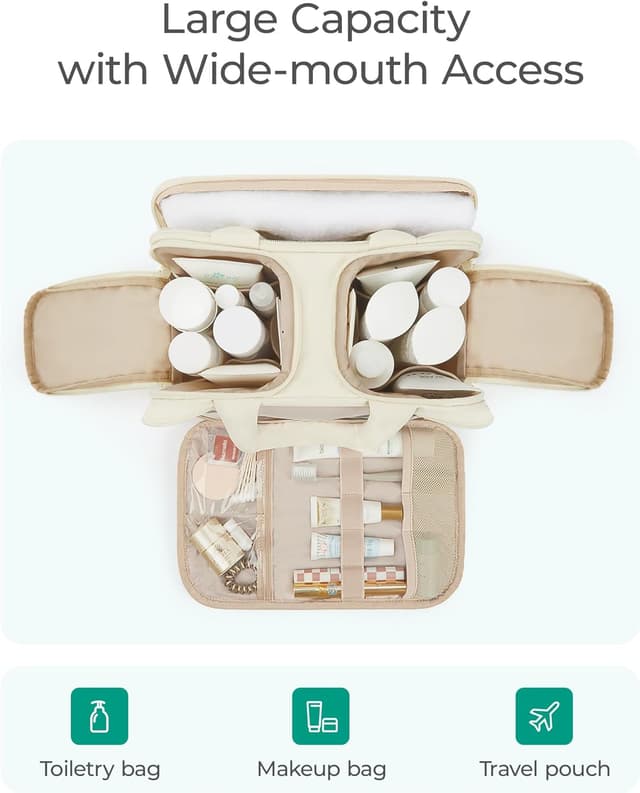 Detalle de BAGSMART Travel Toiletry Bag 30cm