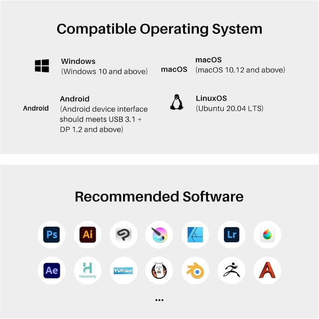 Thumbnail 6 de HUION Kamvas 13 Gen 3 13.3-inch Drawing Tablet
