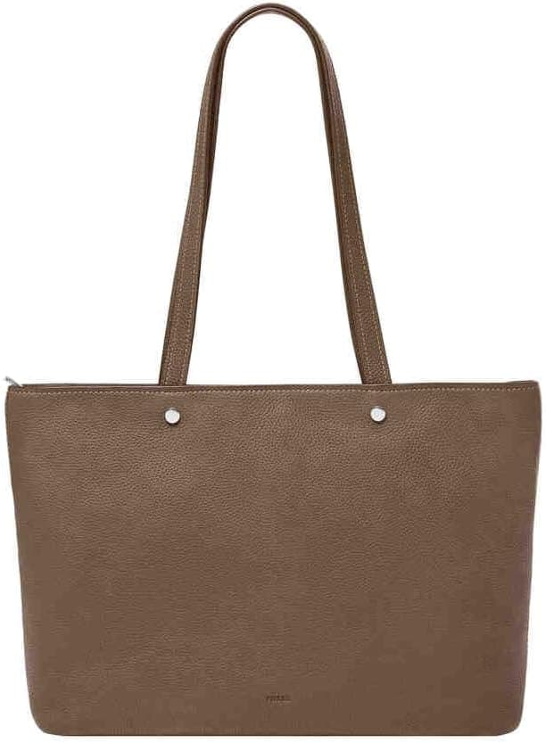 Detalle de FOSSIL Jessie leather or polyurethane tote bag for women