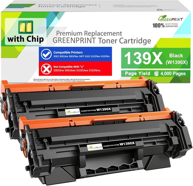 Imagen de GREENPRINT 139X W1390X Cartucce Nero 4000 pagine en OfertitasTOP