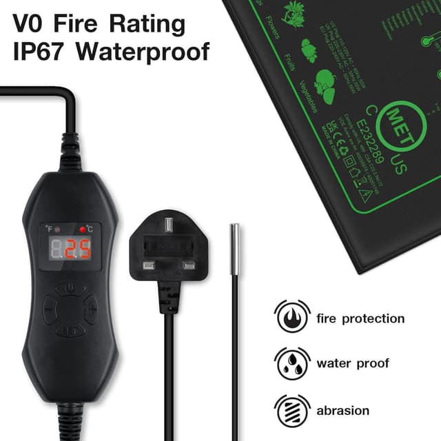 Thumbnail 4 de Mojimdo 50W Heat Mat with Thermostat