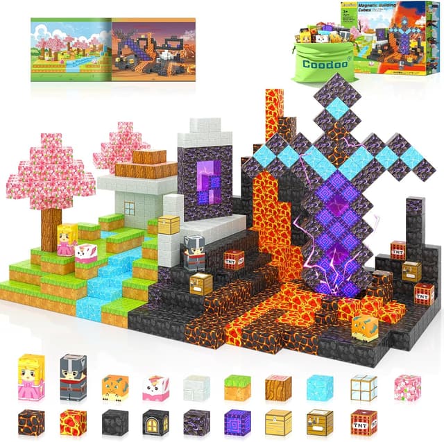 Thumbnail 6 de Coodoo Magnetic Blocks Magic Portal Set for Toddlers 🧩