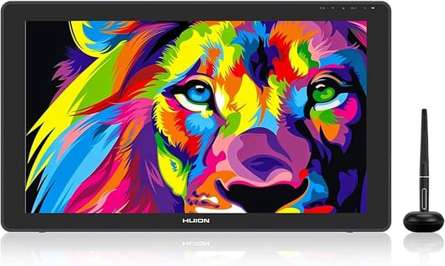 Imagen de HUION Kamvas 22 Plus 🖥️ Tableta Gráfica con Pantalla 21.5" en OfertitasTOP