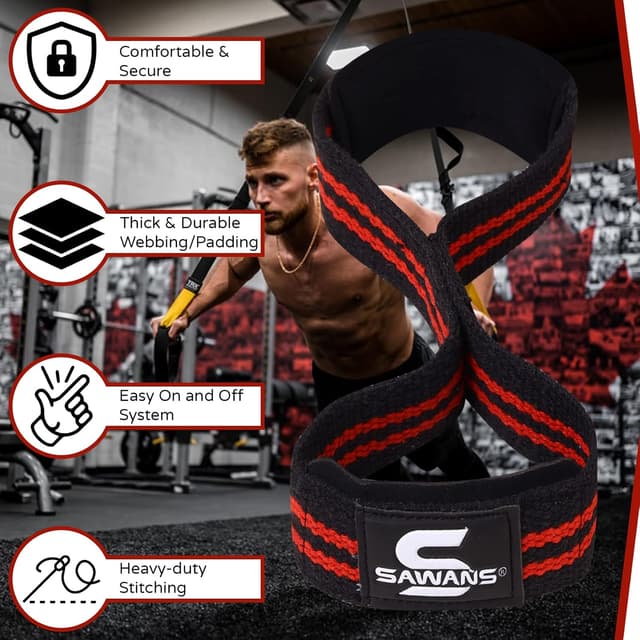 Detalle de SAWANS Correas de elevación Figura 8