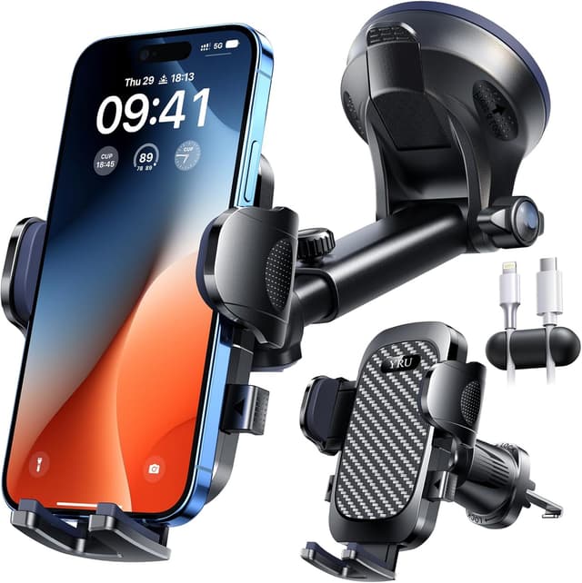 Detalle de YRU True Military-Grade 90+LBS Car Mount