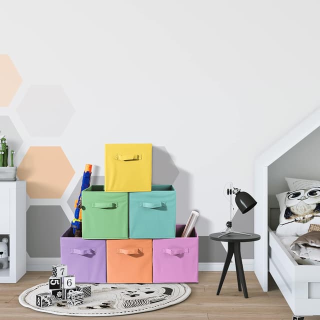 Thumbnail 6 de Sorbus 11 Inch Fabric Storage Cubes ⚙