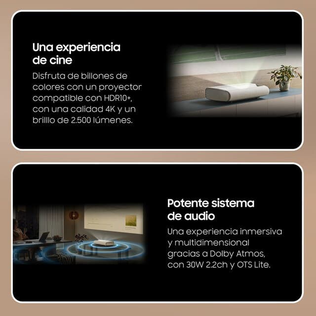 Detalle 2 de Samsung The Premiere LPU7D 4K Proyector