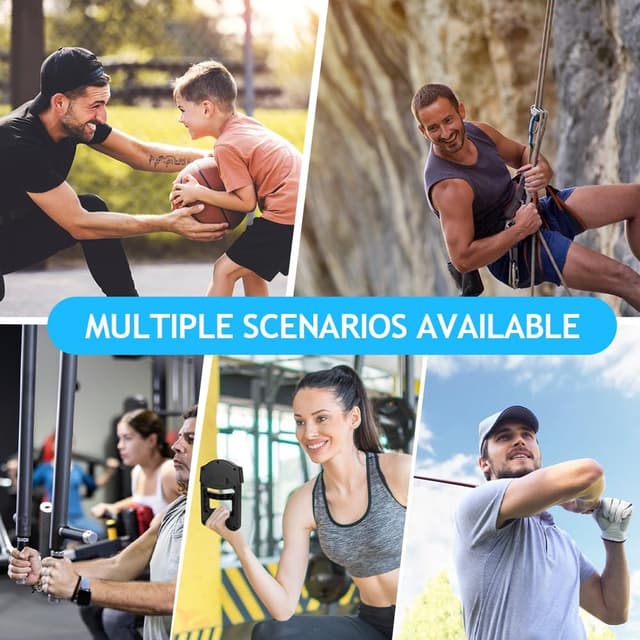 Thumbnail 6 de OSDUE digitales Handkraftmessgerät (Hand-Dynamometer) mit LCD & USB-Ladekabel