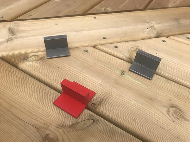 Detalle de 10mm Decking Spacers 4 Pack for Perfect Board Spacing