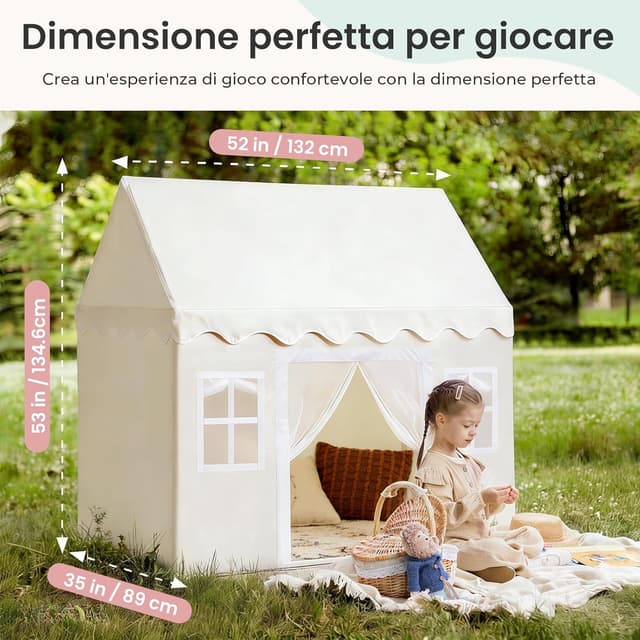 Thumbnail 5 de Tiny Land Tenda da Gioco 133×90×136 cm 🏕