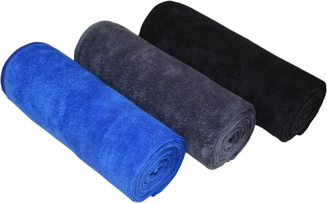 Detalle 2 de MAYOUTH 3-Pack Microfibre Sports Towels (40cm x 80cm) for Gym, Yoga & Camping