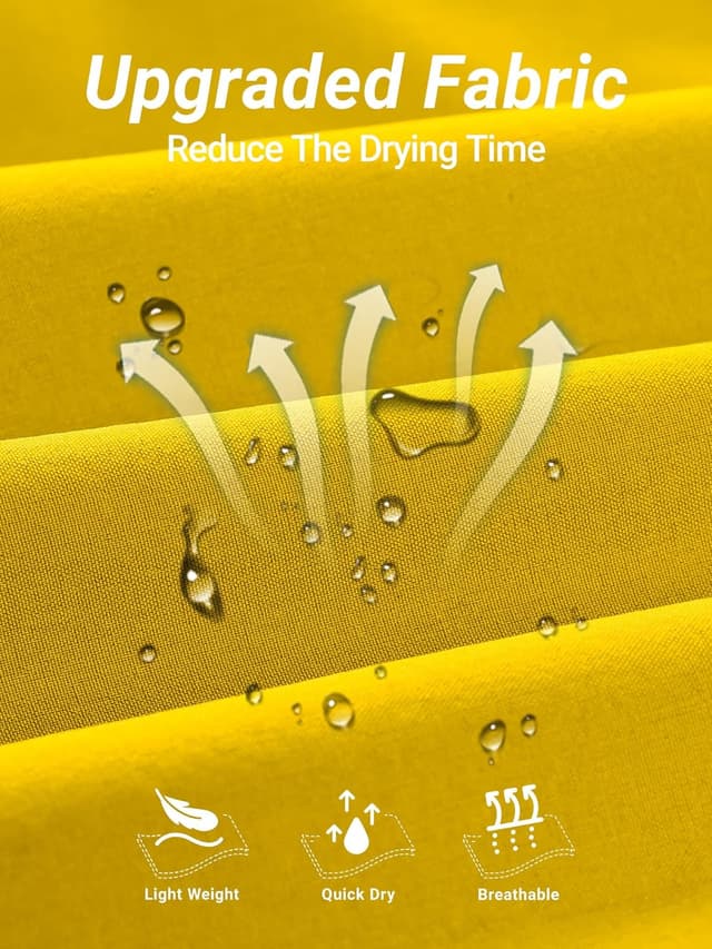 Detalle 2 de Arcweg pantaloncini da bagno uomo a asciugatura veloce con coulisse e tasche con rete