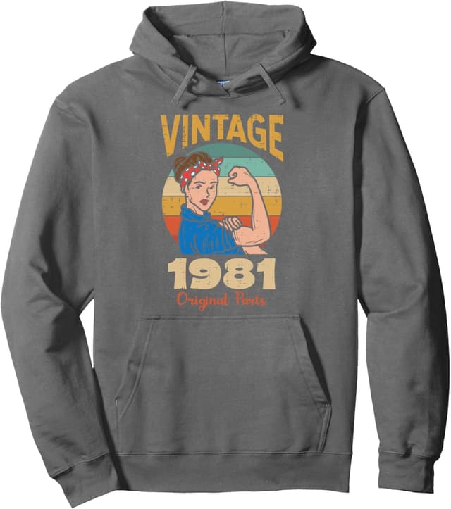 Thumbnail 5 de Femme Vintage 1981 Rosie RIveteuse Sweat à Capuche