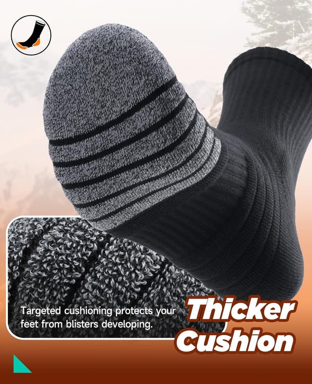 Detalle de PULlOU hiking socks, 35–38
