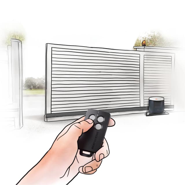 Detalle 2 de SCS SENTINEL OpenGate3 Motor corredera 24 V