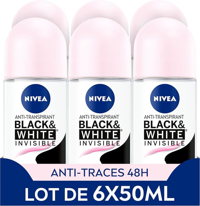 Imagen de NIVEA Déodorant Bille Black & White 72 h en OfertitasTOP