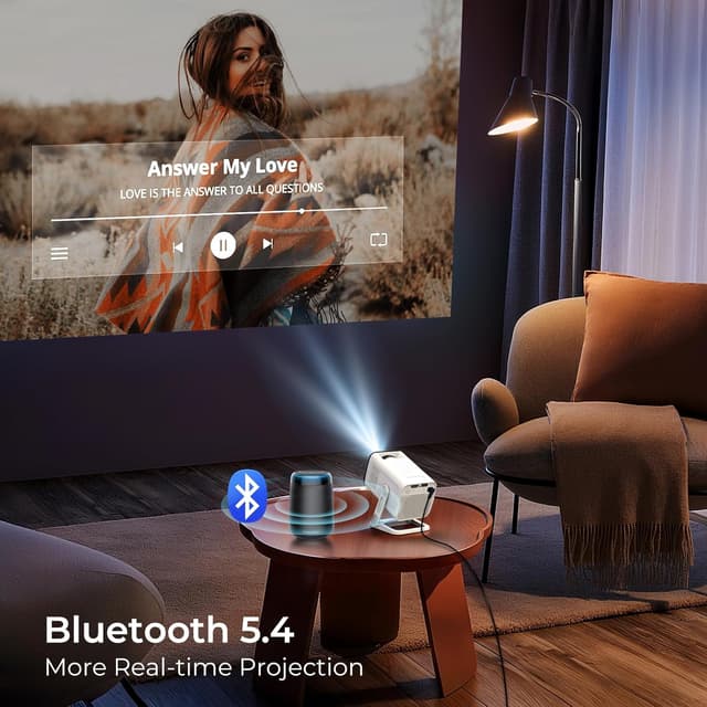 Thumbnail 5 de Smart Mini Projecteur Netflix FHD 1080P