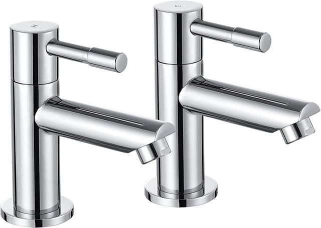 Imagen de Wasserrhythm Twin Basin Taps 1/4 Turn en OfertitasTOP
