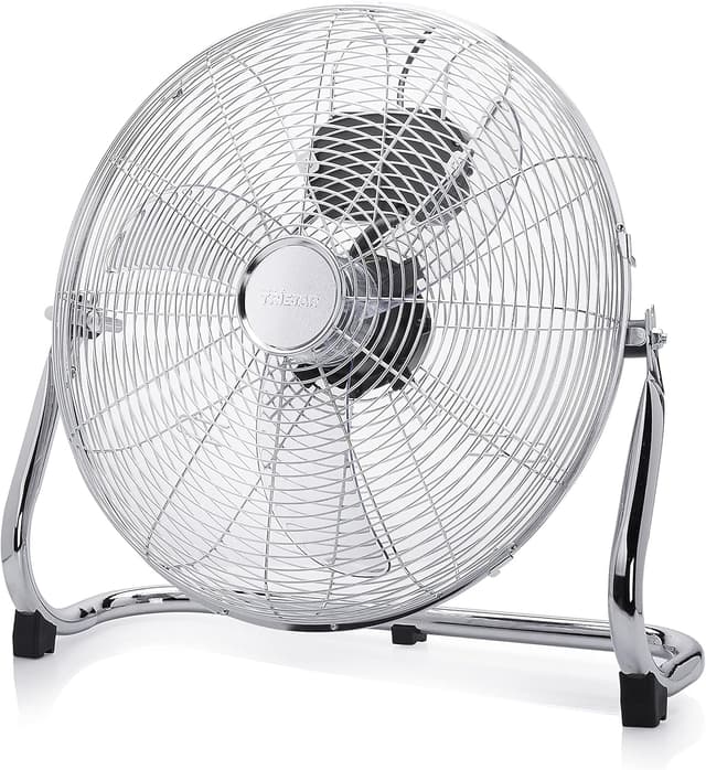 Detalle de Tristar VE-5936 Bodenventilator (40 cm, Metall) – 3 Leistungsstufen mit einstellbarem Winkel