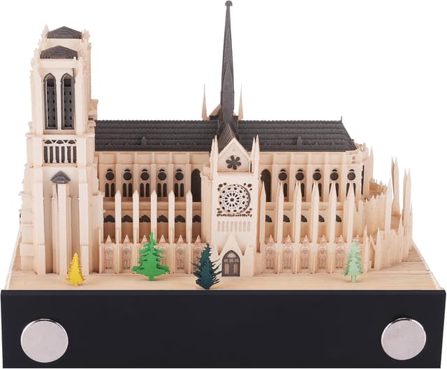Detalle de Calendario 3D Notre-Dame 2026 🗓