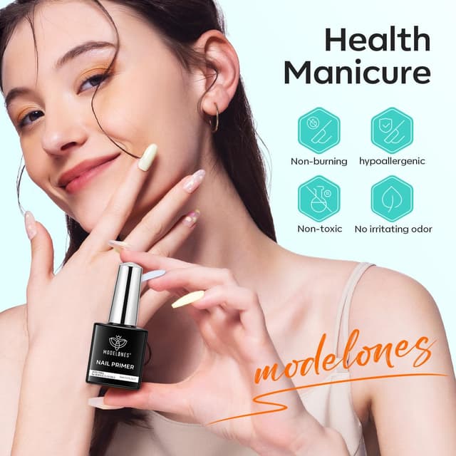 Thumbnail 6 de Modelones Kit Primer Ongle Semi Permanent + Déshydrateur UV Nail Prep (15 ml x 2)