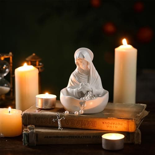 Thumbnail 4 de Statue de la Vierge Marie Lineshading 12,7 cm ⚰